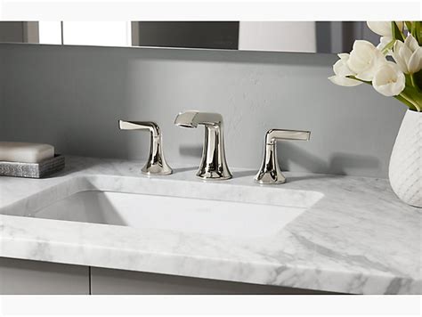 kohler caxton rectangle undermount sink.